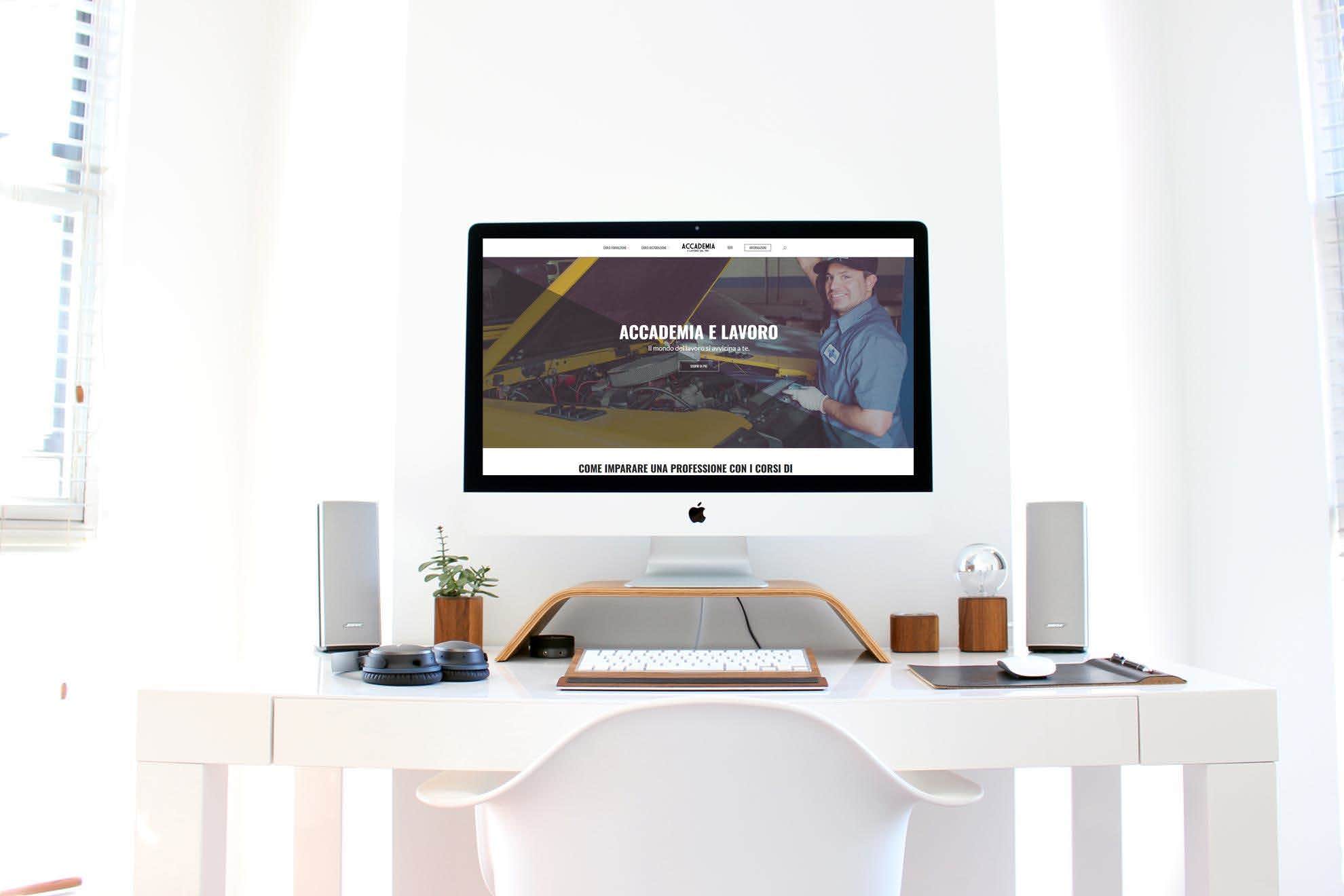 Sviluppo sito web AccademiaeLavoro.com