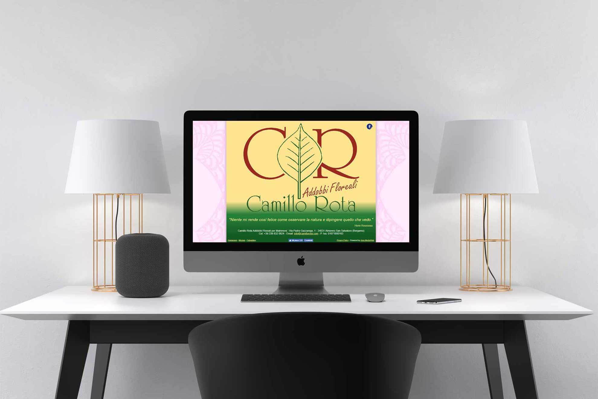 Sviluppo sito web CamilloRota.com