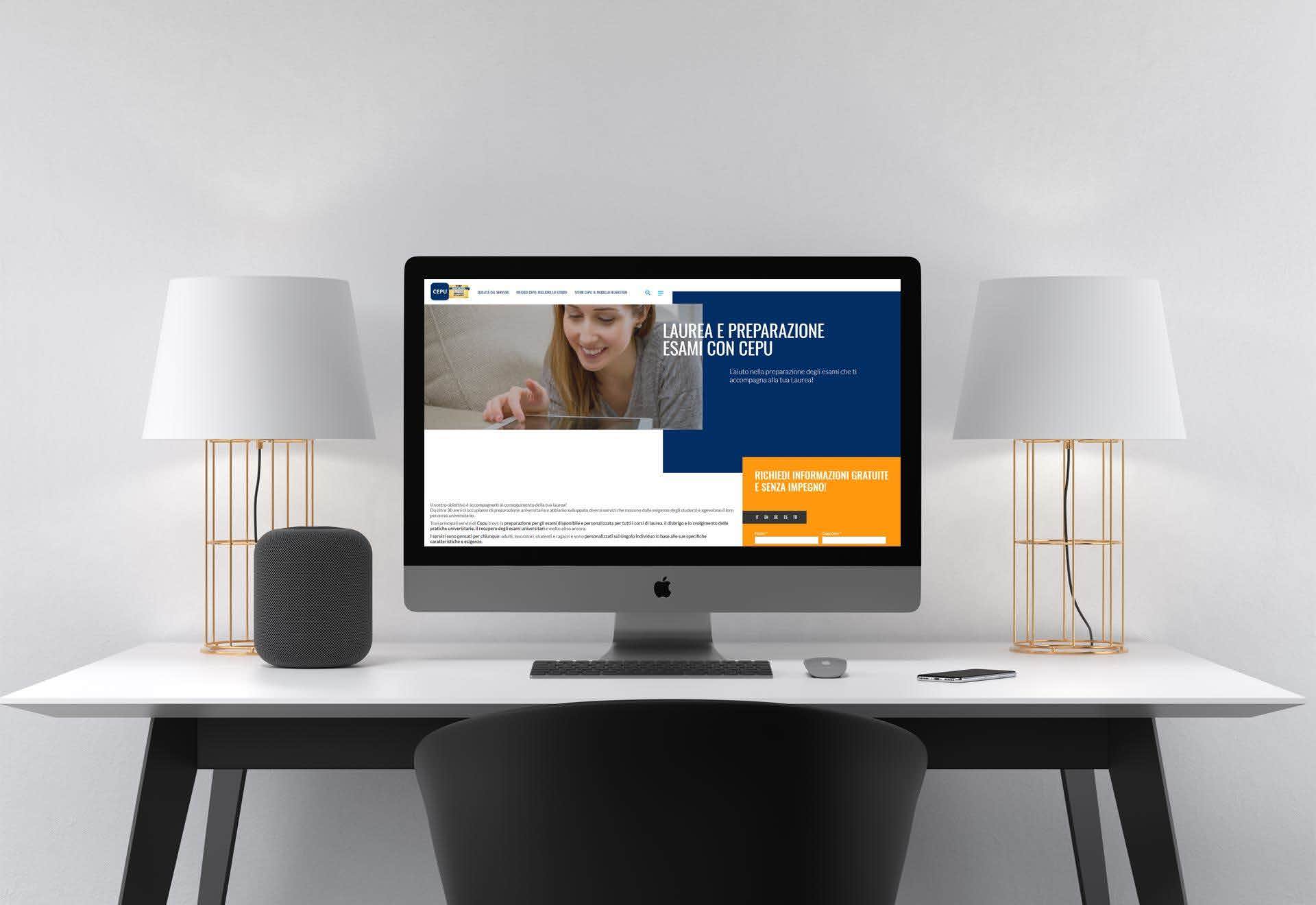 Sviluppo sito web Cepu.eu