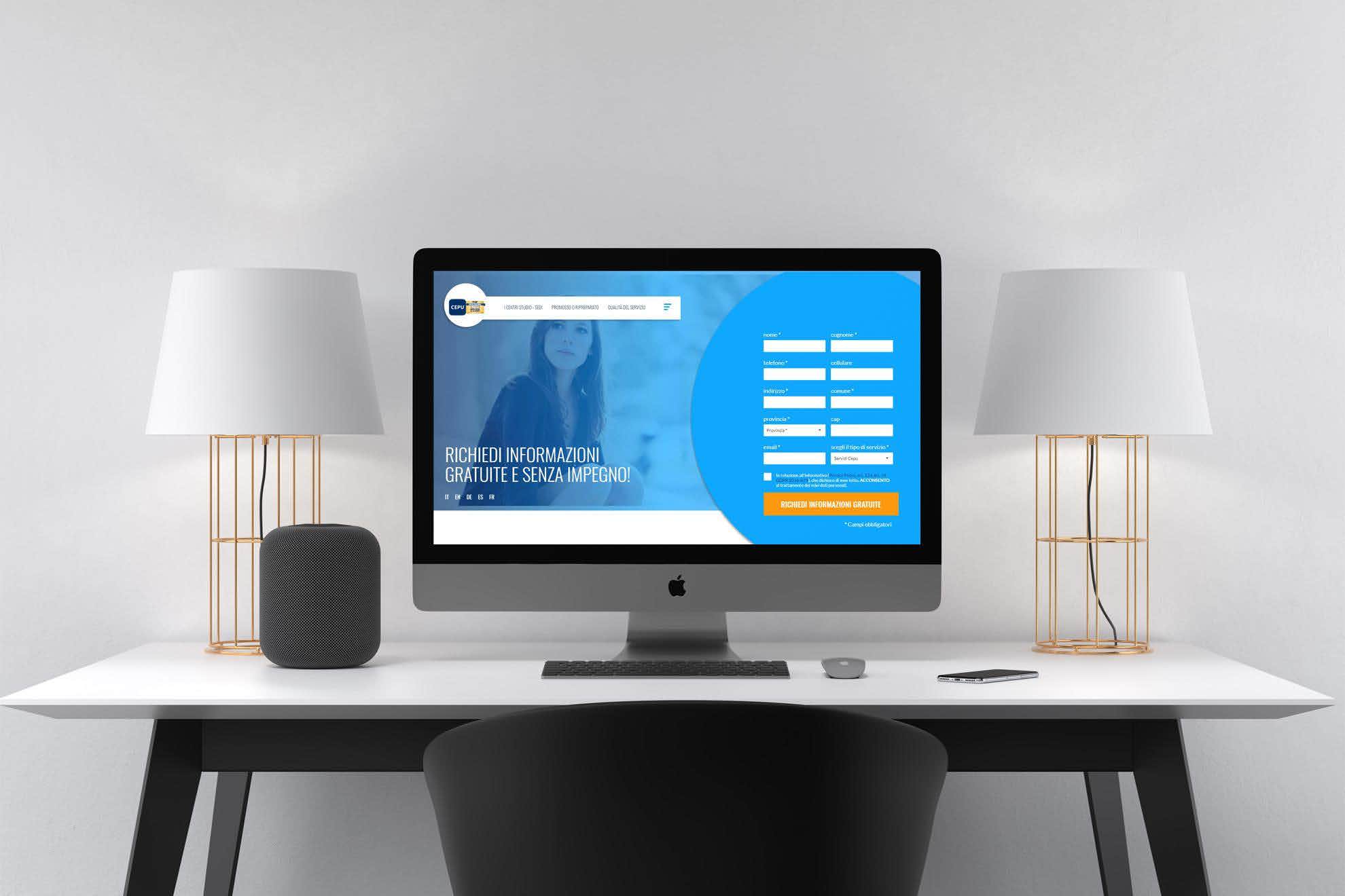 Sviluppo sito web Cepu.info