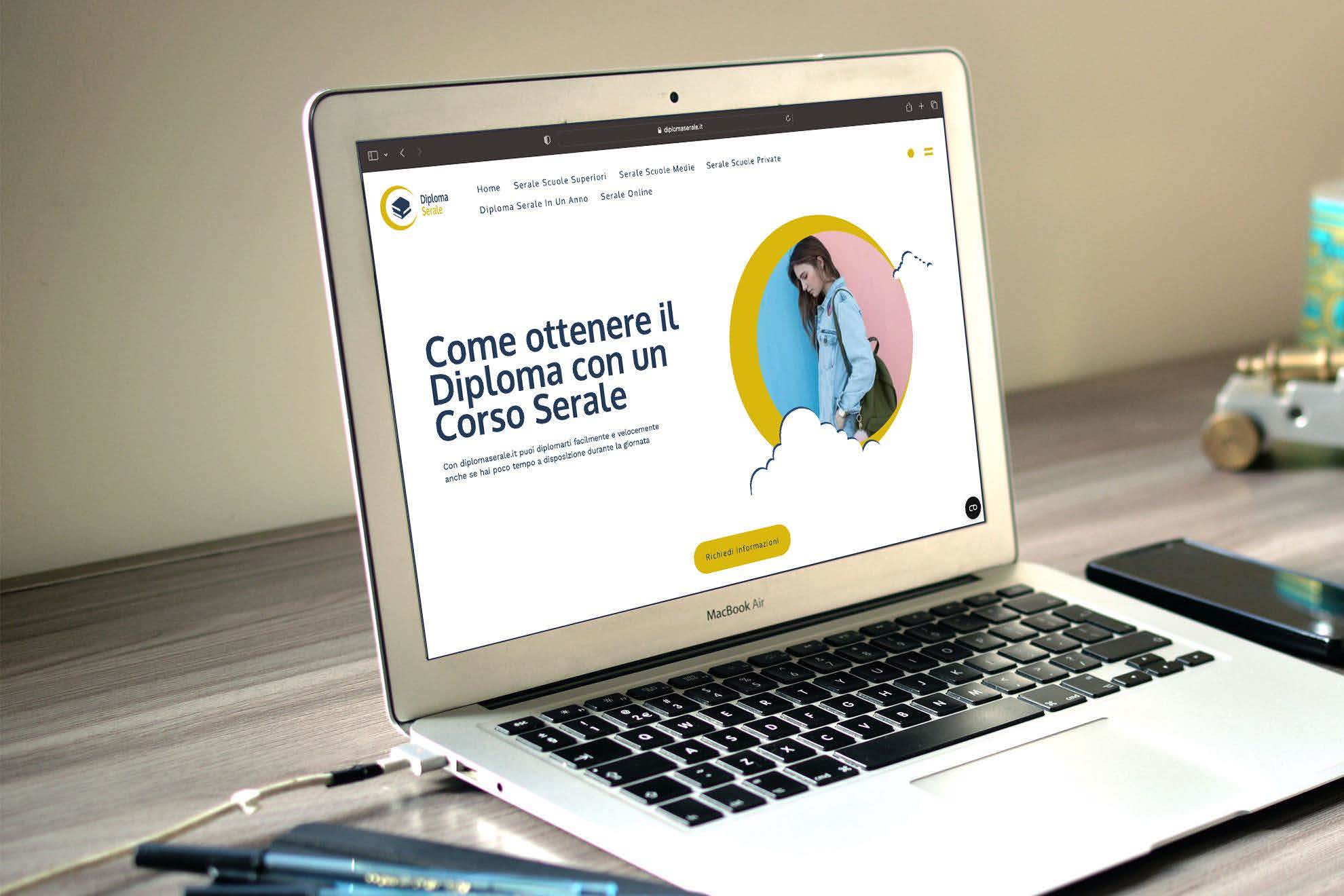 Sviluppo sito web Diplomaserale.it