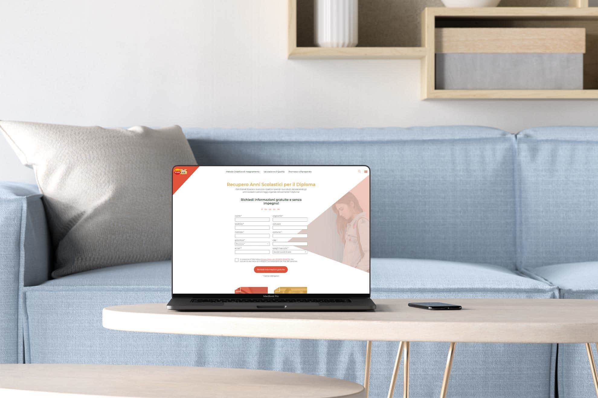 Sviluppo sito web GrandiScuole.eu