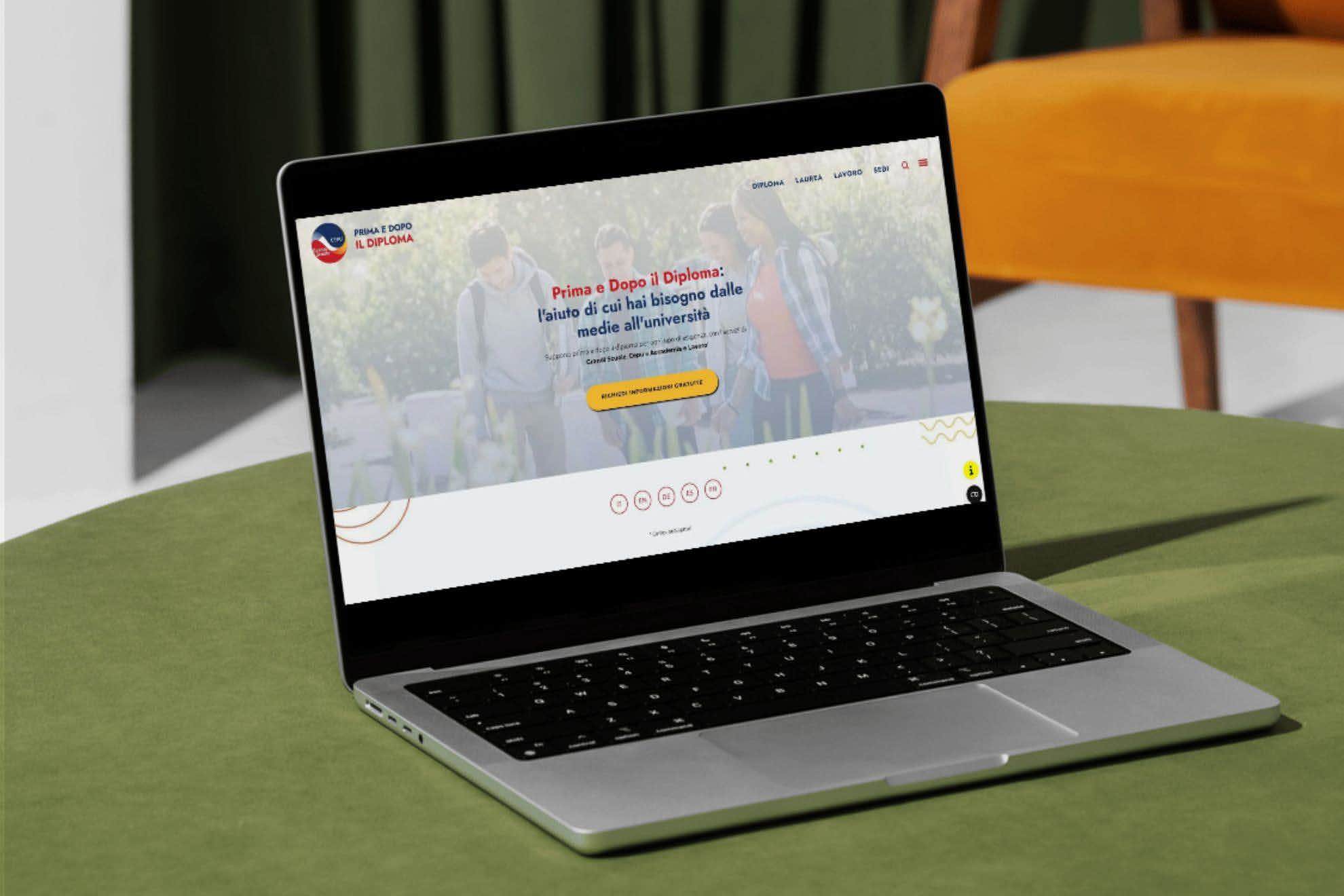 Sviluppo sito web Primaedopoildiploma.it